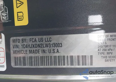 2020 Jeep Wrangler Unlimited Sport S 4X4 из США, поврежденный, VIN 1C4HJXDN2LW313003